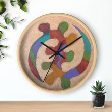 Load image into Gallery viewer, Gye Nyame Afrikan Adinkra Wall clock
