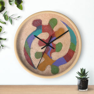 Gye Nyame Afrikan Adinkra Wall clock