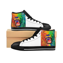 Load image into Gallery viewer, The Chakra Lion Men&#39;s High-top Sneakers
