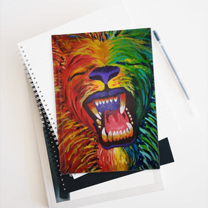 Chakra Lion Journal - Ruled Line