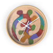 Load image into Gallery viewer, Gye Nyame Afrikan Adinkra Wall clock
