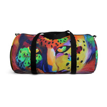 Load image into Gallery viewer, The Soulful Cheetah Goddess Duffel Bag-Yellow
