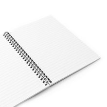 Load image into Gallery viewer, The Soulful Cheetah Goddess Spiral Notebook - Ruled Line-White
