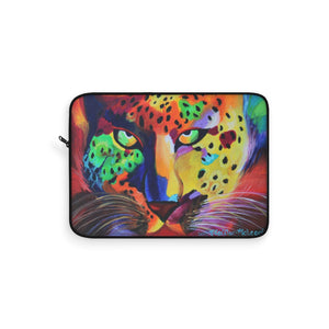 The Soulful Cheetah Goddess Laptop Sleeve