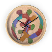 Load image into Gallery viewer, Gye Nyame Afrikan Adinkra Wall clock
