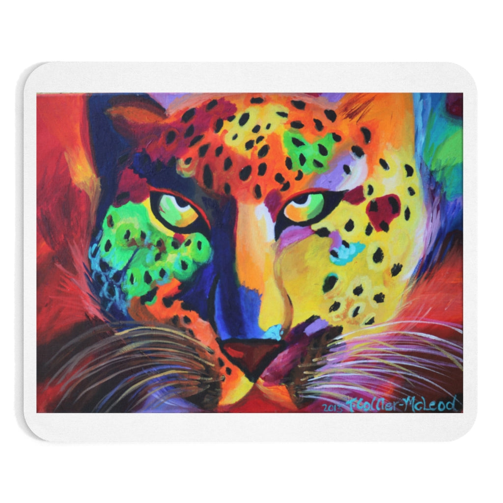 Soulful Cheetah Goddess Mousepad