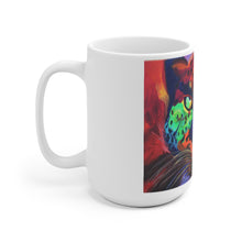 Load image into Gallery viewer, The Soulful Cheetah Goddess Ceramic Mug-White
