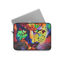 Load image into Gallery viewer, The Soulful Cheetah Goddess Laptop Sleeve
