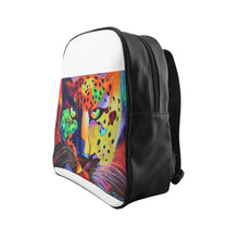 Load image into Gallery viewer, Soulful Cheetah Goddess Backpack
