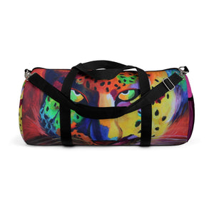 The Soulful Cheetah Goddess Duffel Bag-Hot Pink