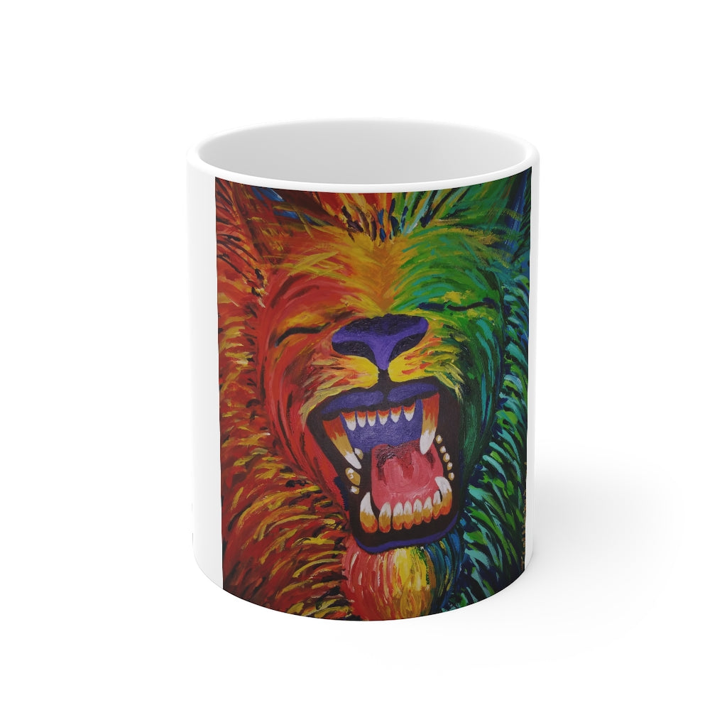 The Chakra Lion Mug 11oz