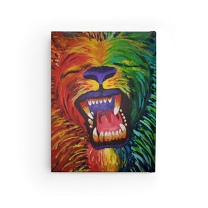 Chakra Lion Journal - Ruled Line